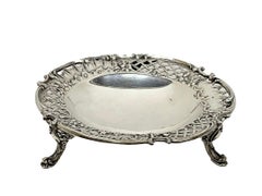 Silver dish designed by de Rudder for Wolfers, Brussel, Belgium 1892-1900