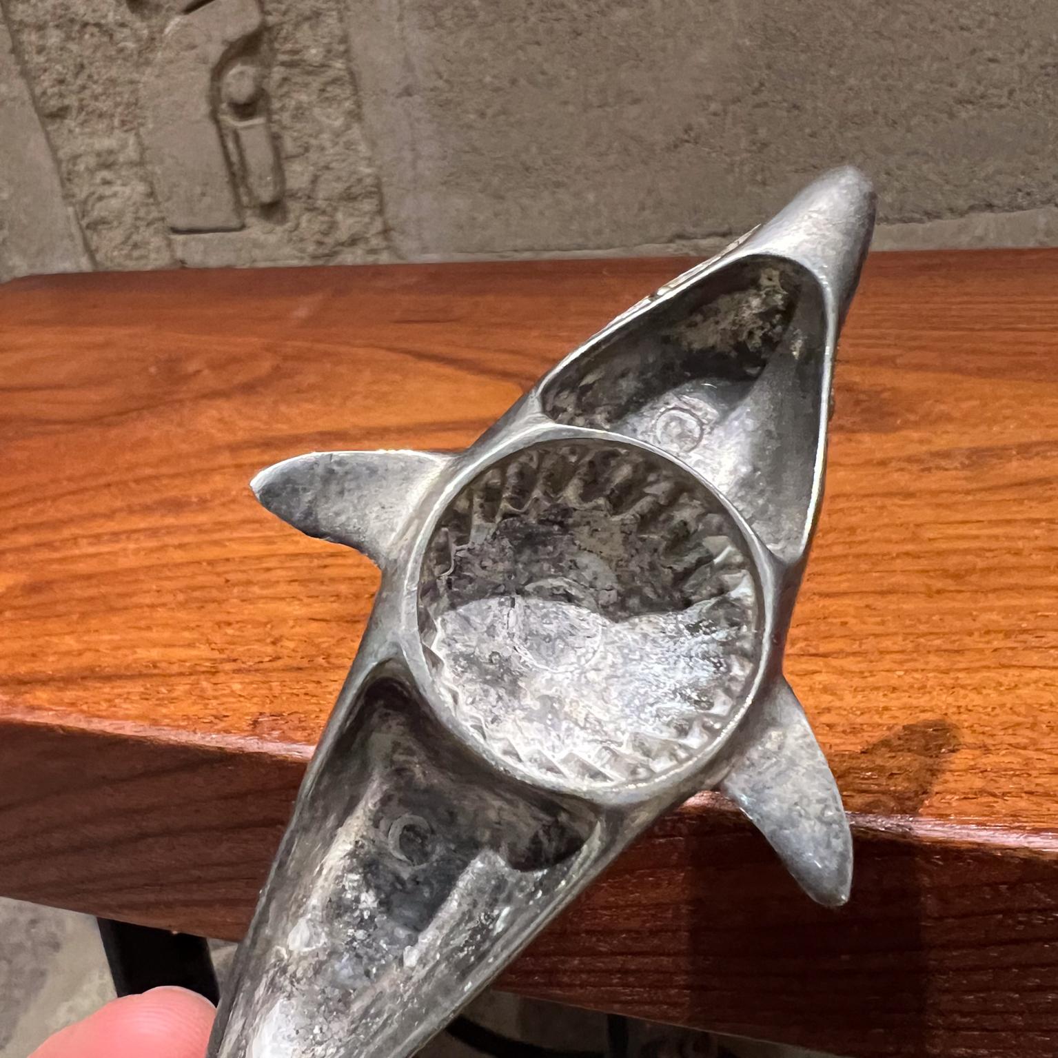  Silver Dolphin Bottle Opener Midcentury Mad Barware For Sale 4