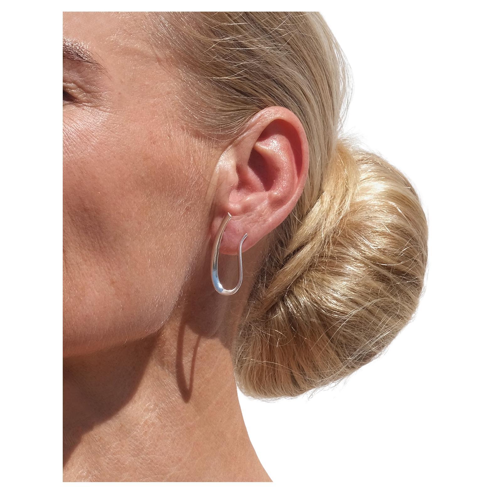 Orecchini in argento "Infinity" di Georg Jensen in vendita