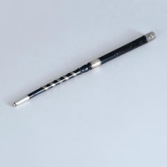 Silver & Ebony Conductor Baton, Arvi Kallio, Lahti Finland c. 1913