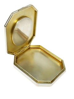 Silver Enameled Box by Rudolf Steiner, 1899 with a Miniature Painting