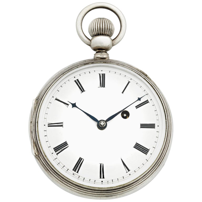 Silver Erotic Pocket Watch by Breguet and Fils at 1stDibs | breguet & fils