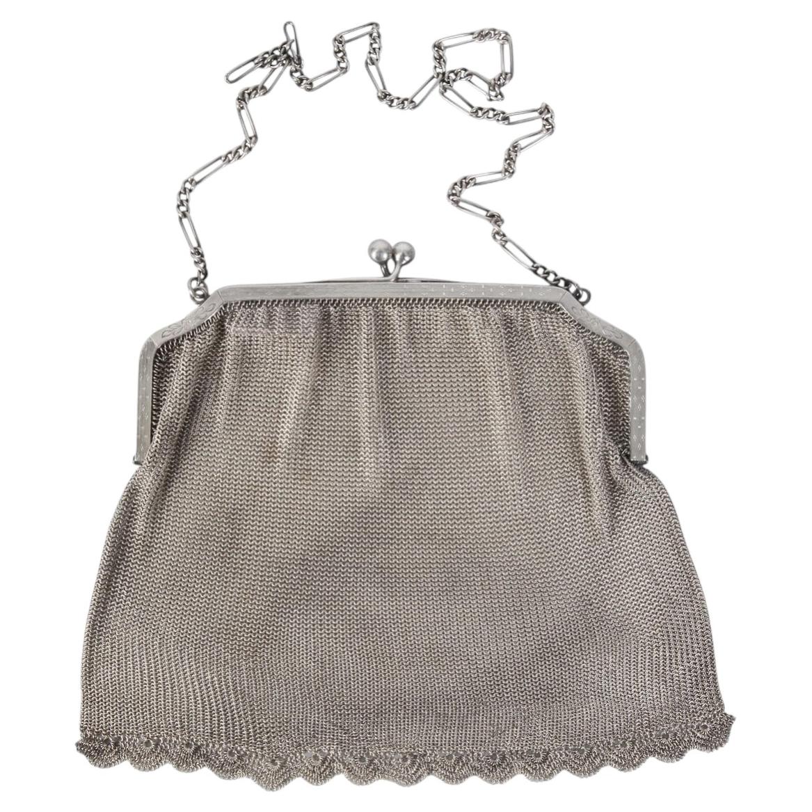 Silver Evening Bag, Germany, 1929 For Sale