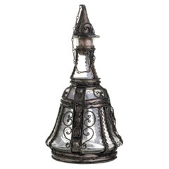 Silver Filigree Bottle - Handmade