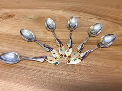 Silver, Fine and Rare Soviet Silver Spoons