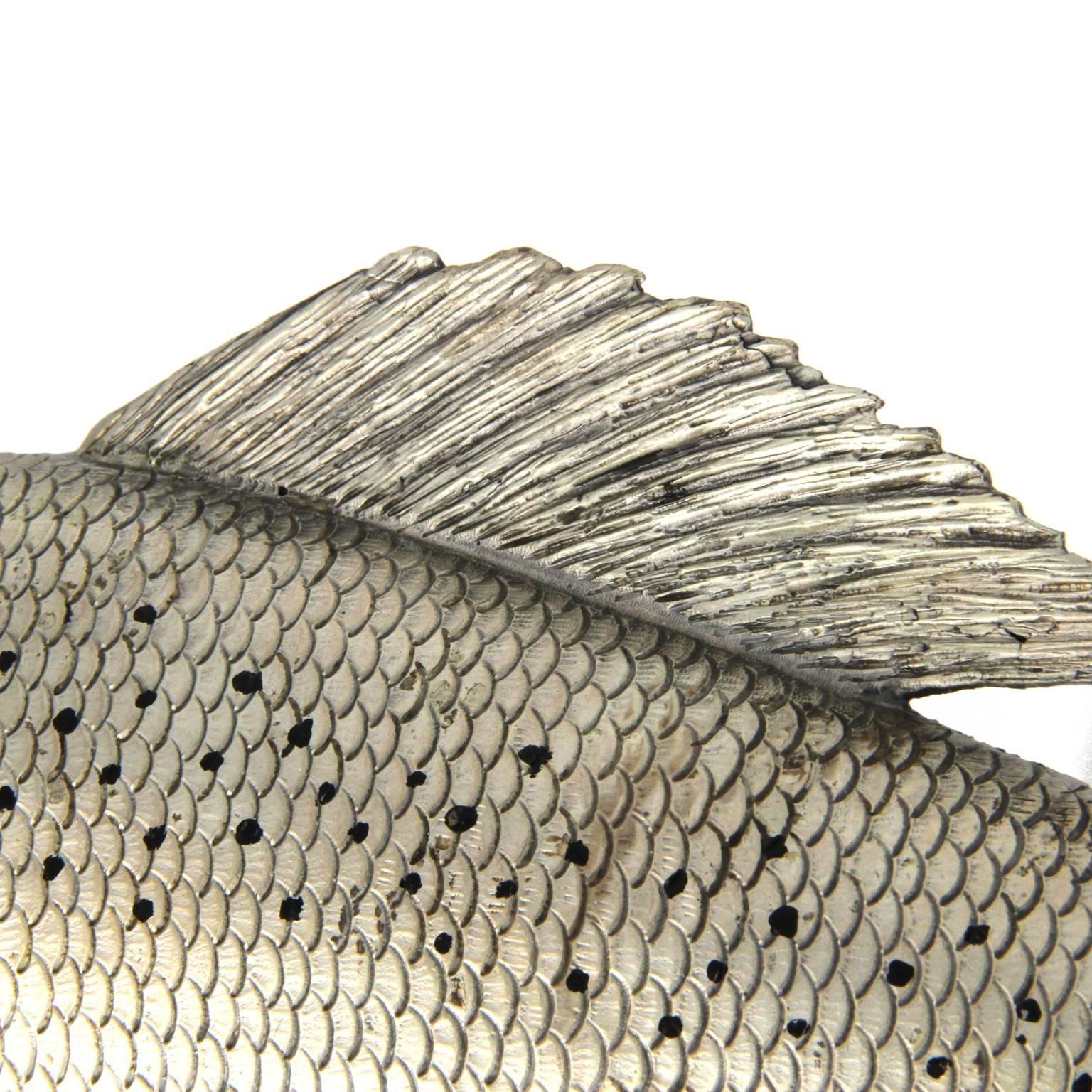 A Silver Fish Grayling handicraft Unisexe en vente
