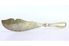 Silver fish knife