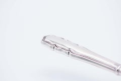 Silver fish serving spatula
