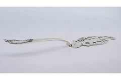 Silver fish serving spatula
