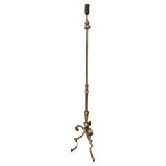 Silver Floor Lamp