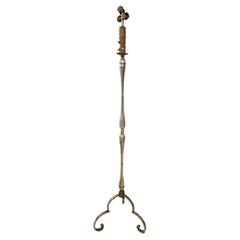 Silver Floor Lamp