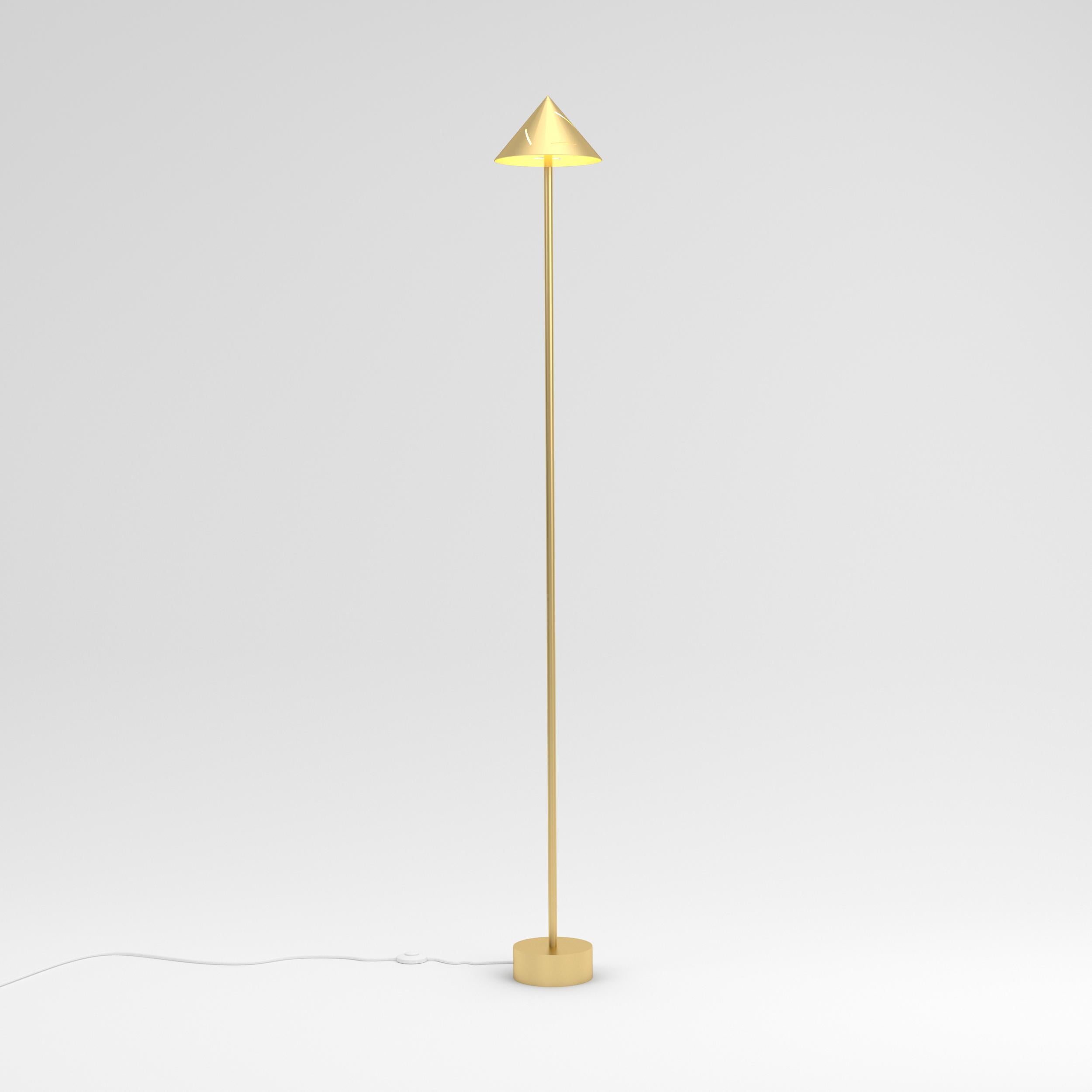 XXIe siècle et contemporain Lampadaire argenté d'Atelier Areti en vente