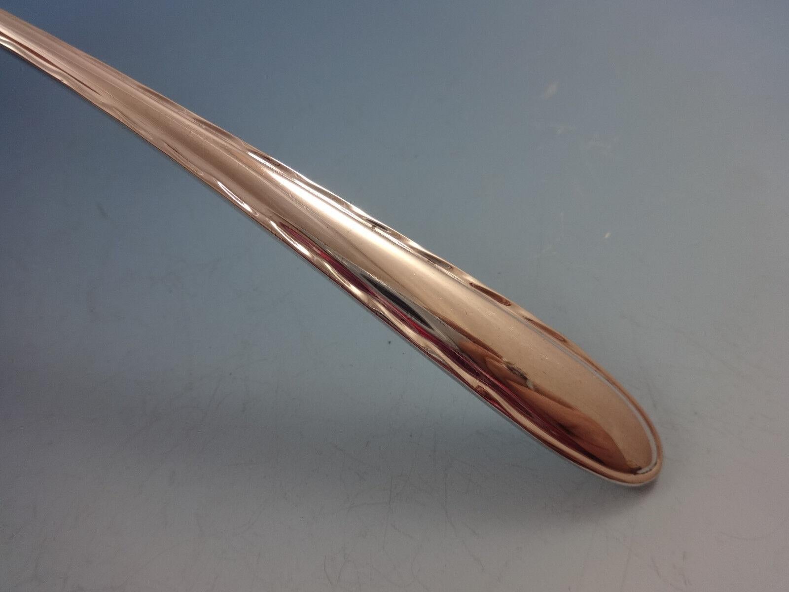 Flutes d'argento by Towle Set di posate in argento sterling per 8 persone 54 pezzi in vendita 2