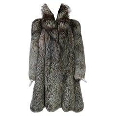 Used Silver Fox Coat