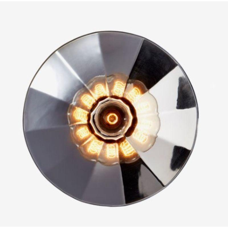 Contemporary Silver Fractale Wall Light, Small by Radar For Sale
