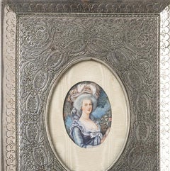 Argento - Cornice con miniatura