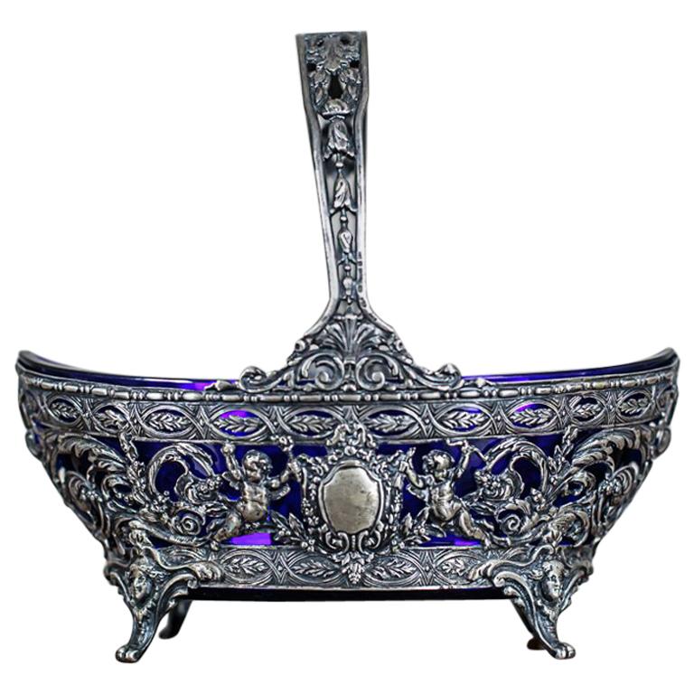 Silver Fruit Basket/Jardiniere, circa 1928