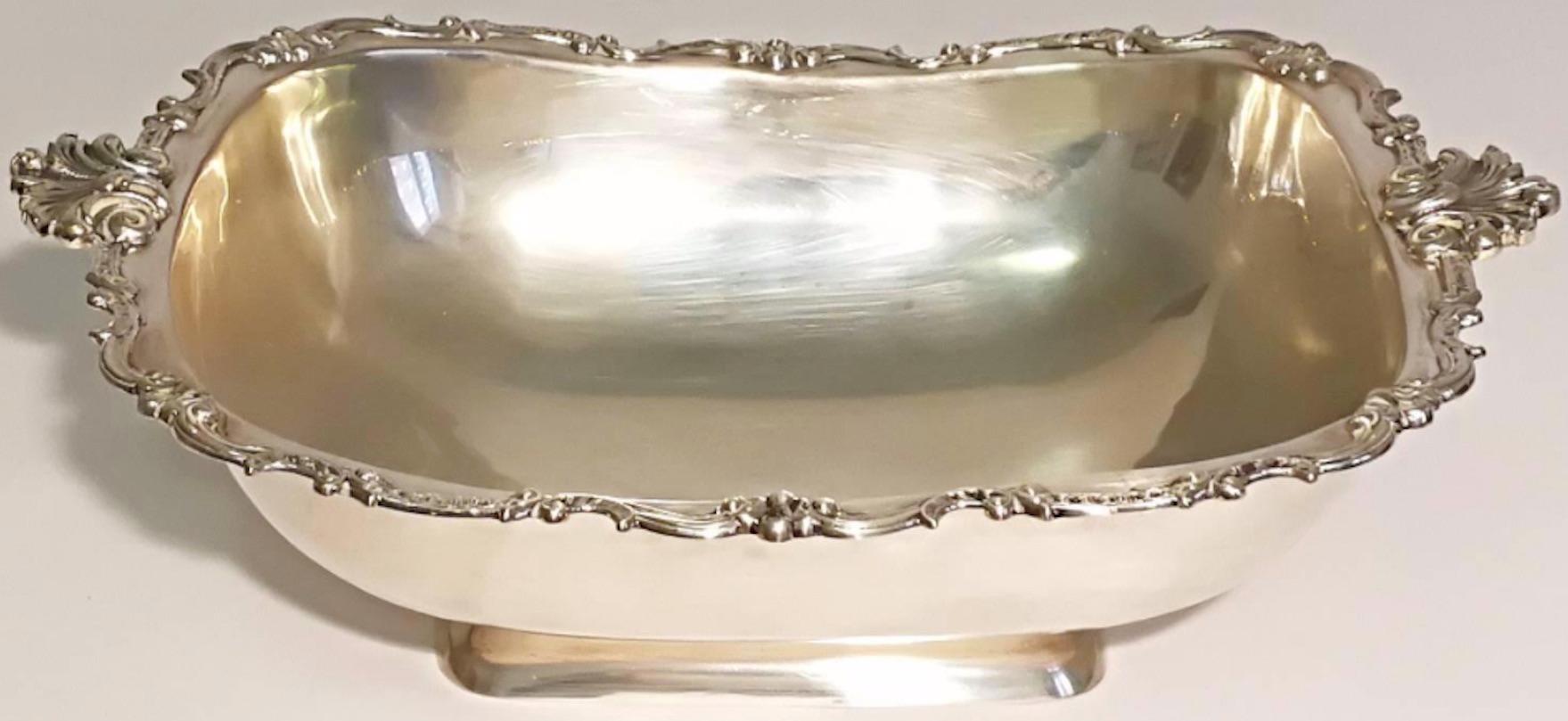 Silver Fruit Bowl In Excellent Condition In Roma, IT