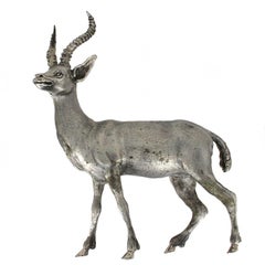 Gazzella d'argento artigianale
