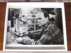 Silver Gelatin Framed Print of Michael Heizer, Ari Marcopoulos Photographer