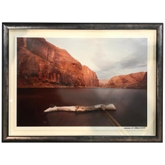 Silver Gelatin Photograph of Red Cliffs