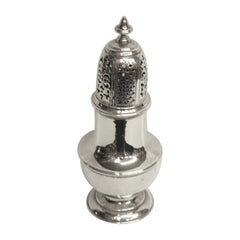 Antique Silver George 11 Silver Sugar/Ginger Caster, 1745, London by Richard Kirsill