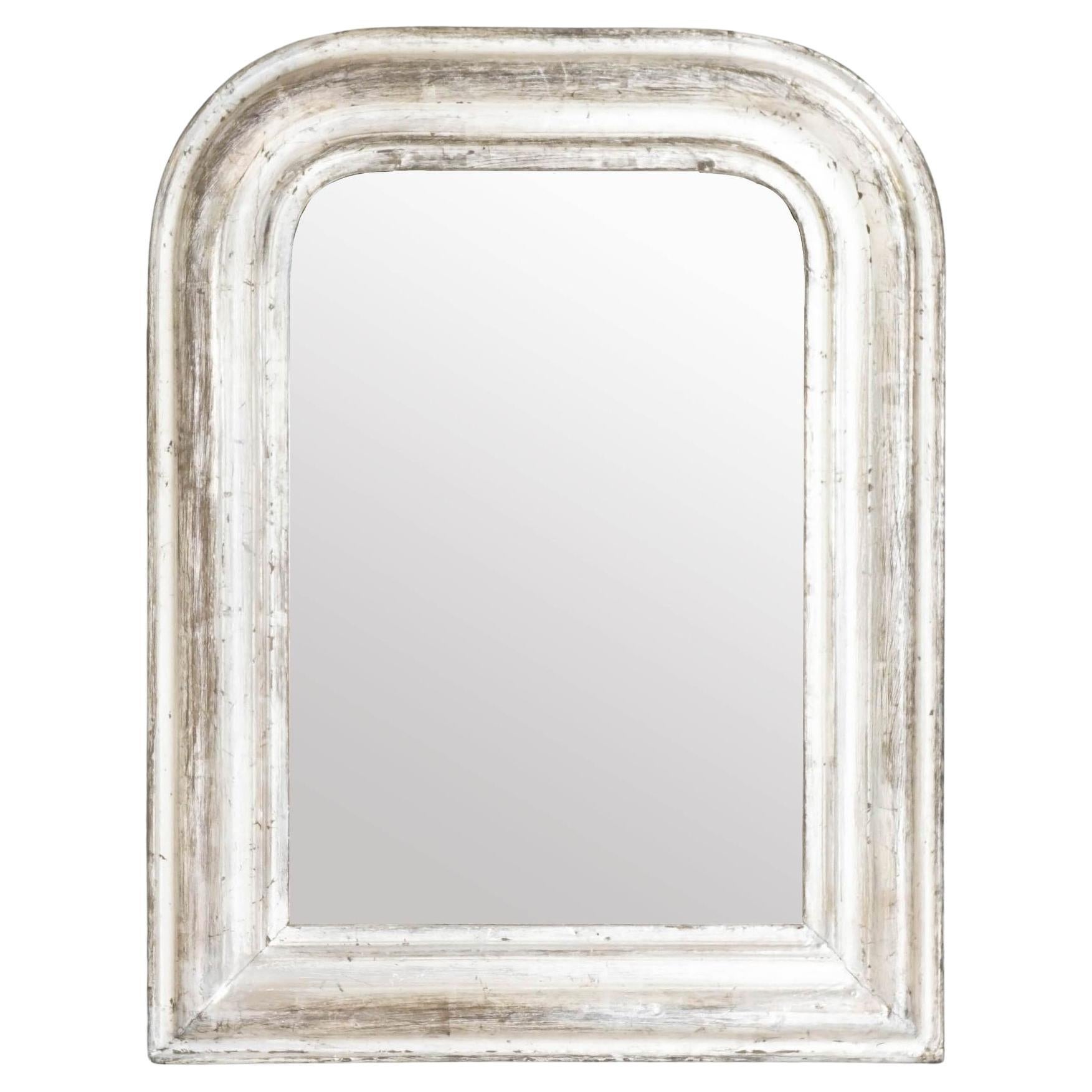 Specchio dorato d'argento