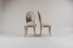 Silver Gilded Shell Grotto Chair