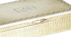 Silver - Gilded silver snuffbox - 19th century
