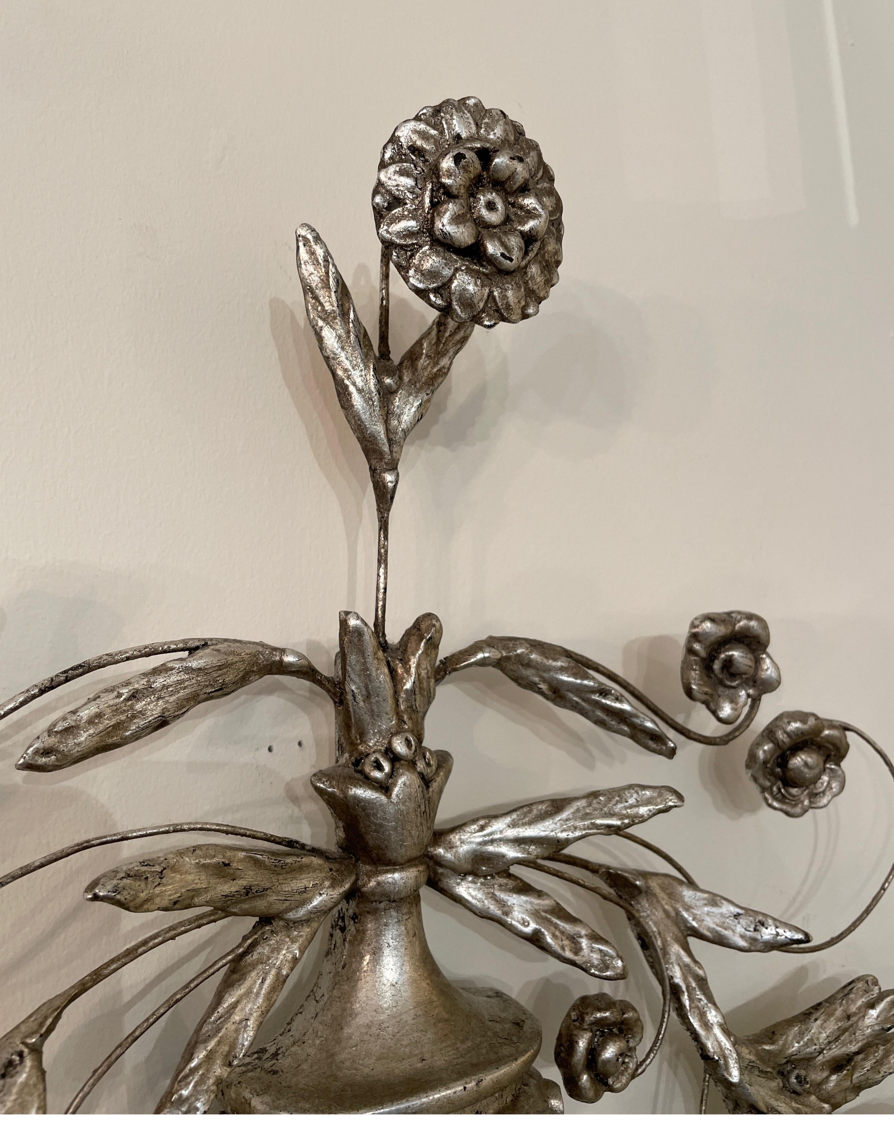 Silver Gilt Adams Style Oval Mirror by Decorative Arts Studio 2