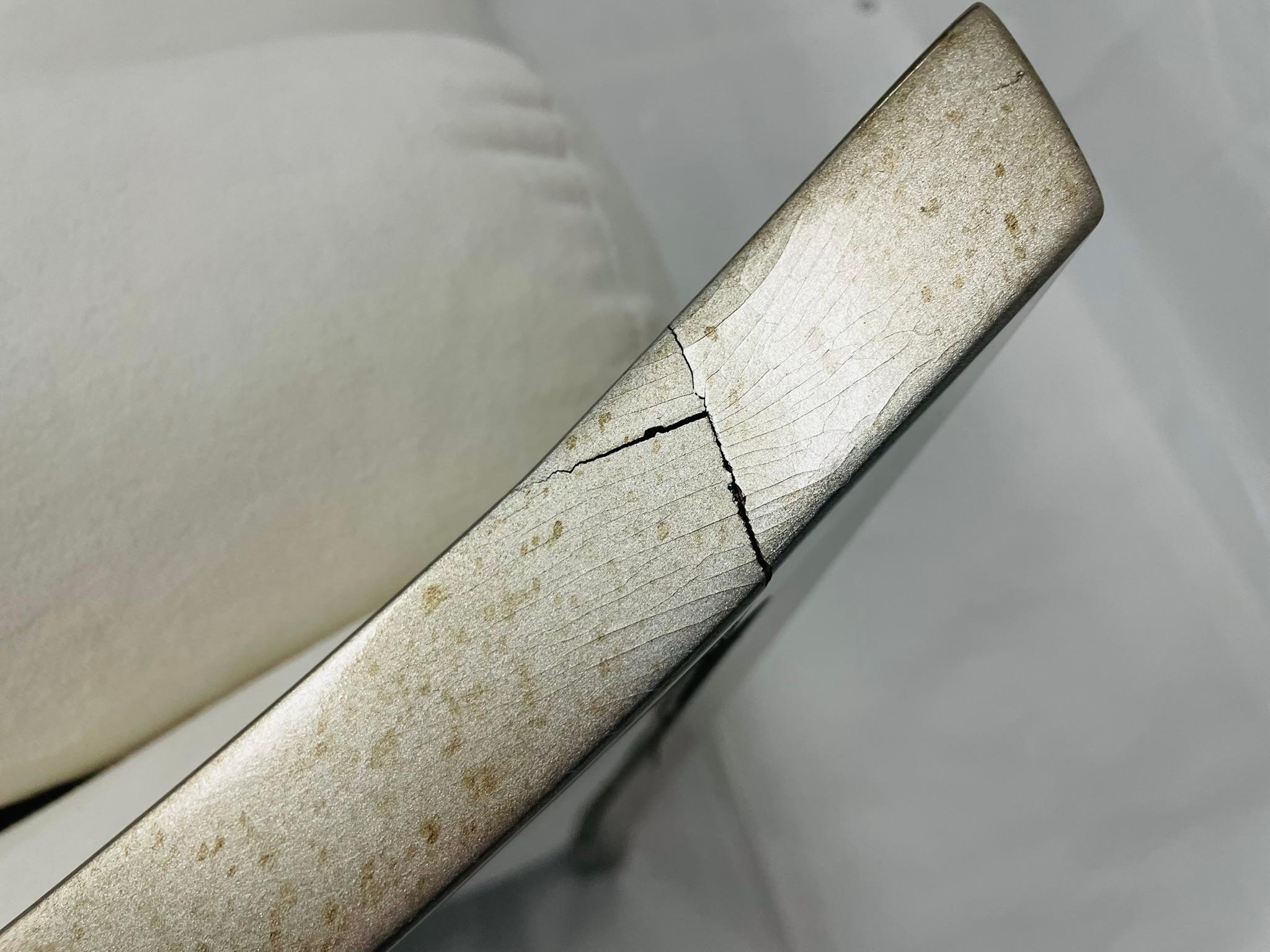 Silver-Gilt Daybed by Reagan Hayes, Los Angeles, Zeitgenössisches Design im Angebot 7