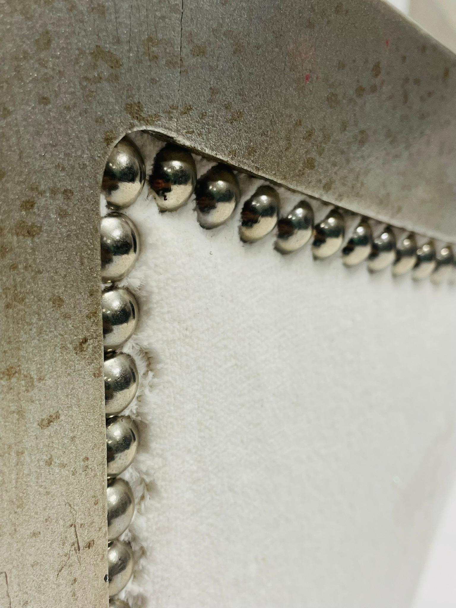 Silver-Gilt Daybed by Reagan Hayes, Los Angeles, Zeitgenössisches Design im Angebot 8