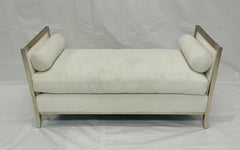 Silver-Gilt Daybed by Reagan Hayes, Los Angeles, Zeitgenössisches Design