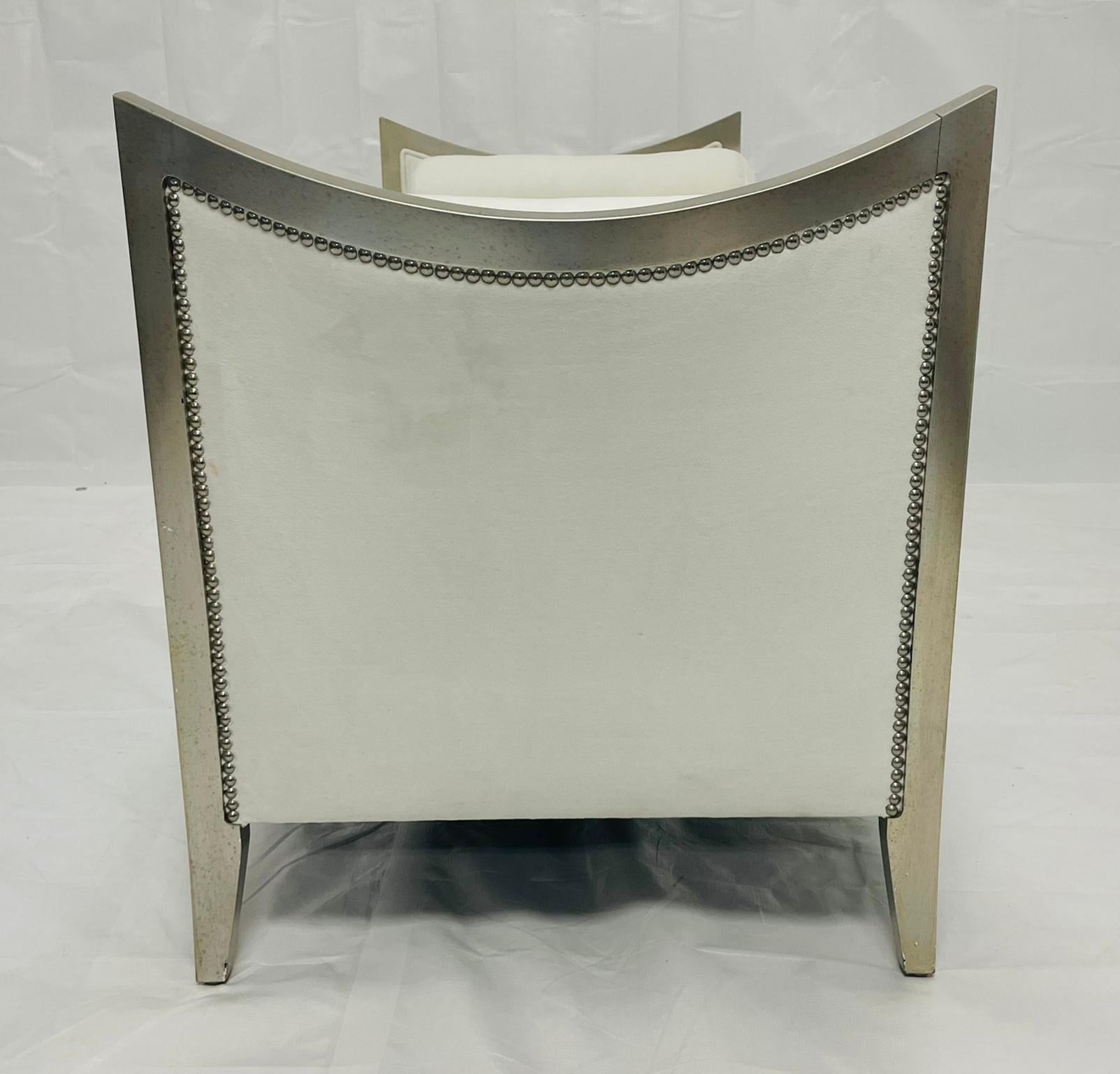 Silver-Gilt Daybed by Reagan Hayes, Los Angeles, Zeitgenössisches Design (amerikanisch) im Angebot