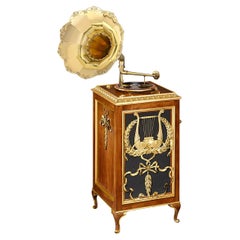 Silver Gilt Gramophone by Garrard & Co.