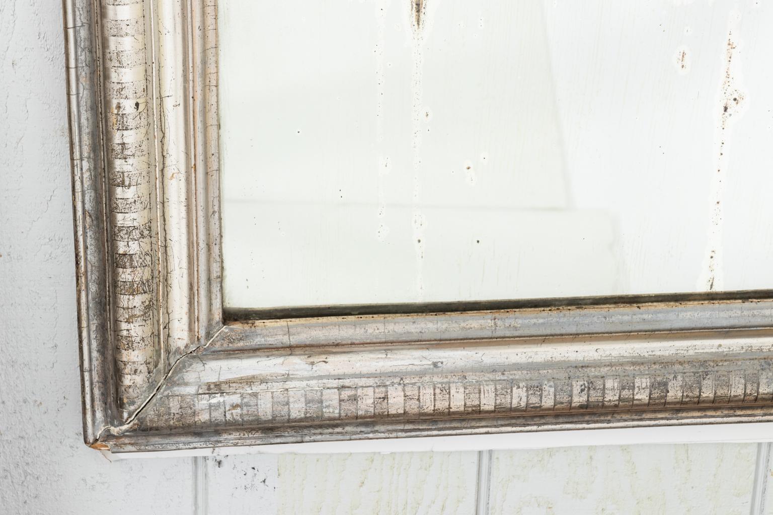 Silver Gilt Louis Phillip Mirror For Sale 5