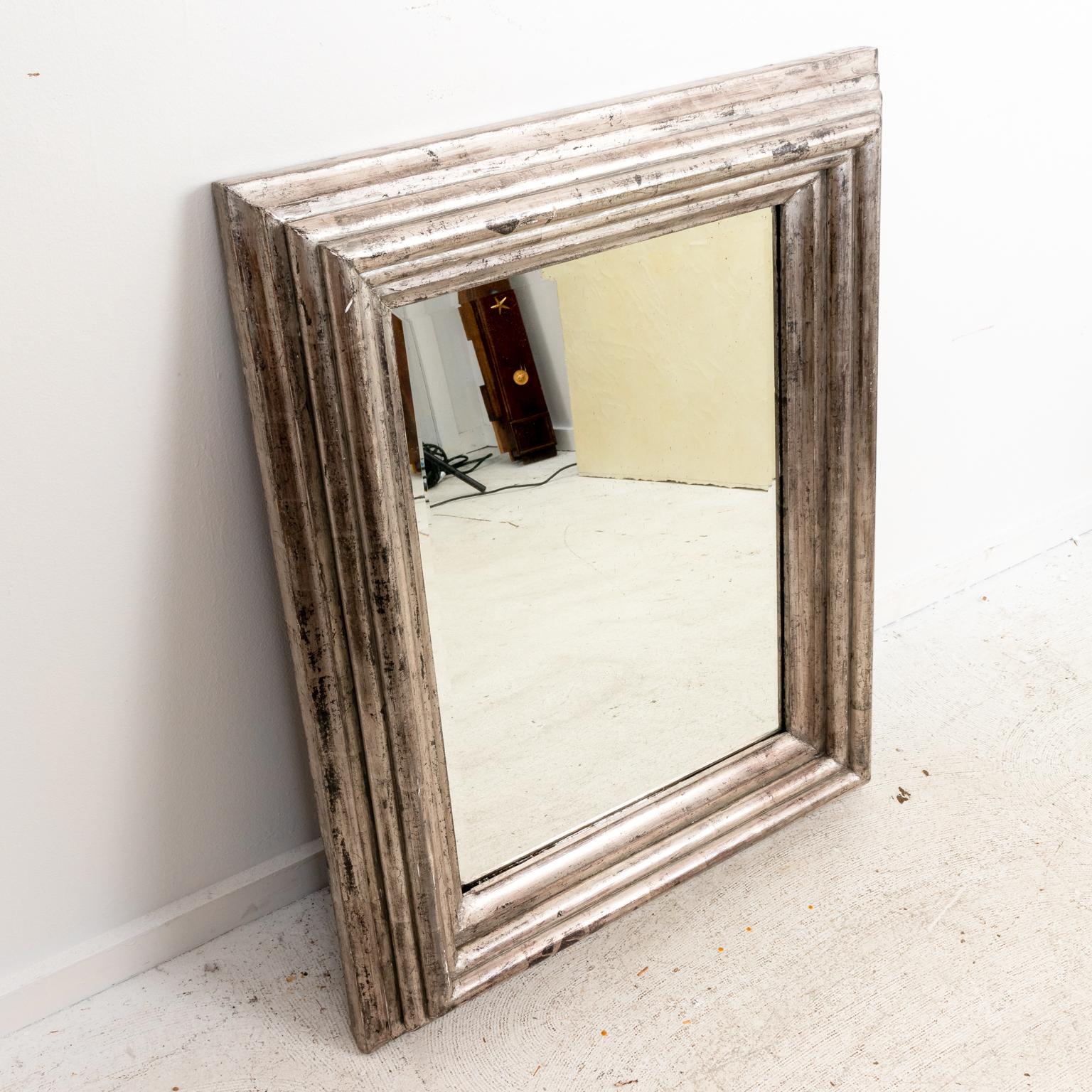 Silver Gilt Mirror For Sale 1