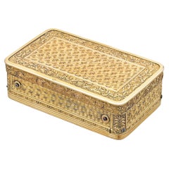 Neoclassical Snuff Boxes and Tobacco Boxes