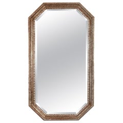 Silver Gilt Octagonal Beaded Mirror