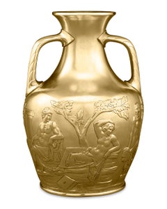 Silver Gilt Portland Vase by Elkington & Co.