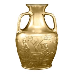 Antique Silver Gilt Portland Vase by Elkington & Co.