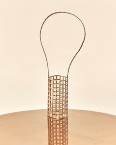 Silver "Glitterwerk" Flowerbasket by Josef Hoffmann for Wiener Werkstätte