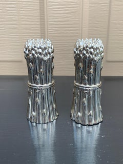 Silver Godinger Französisch Land Asparagus Salz und Pfeffer Shakers