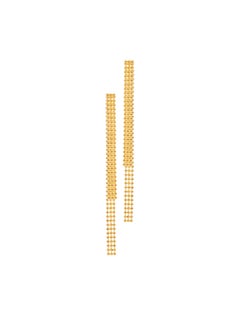 Silver Gold Plated Earrings long Handmade Greek Jewelry