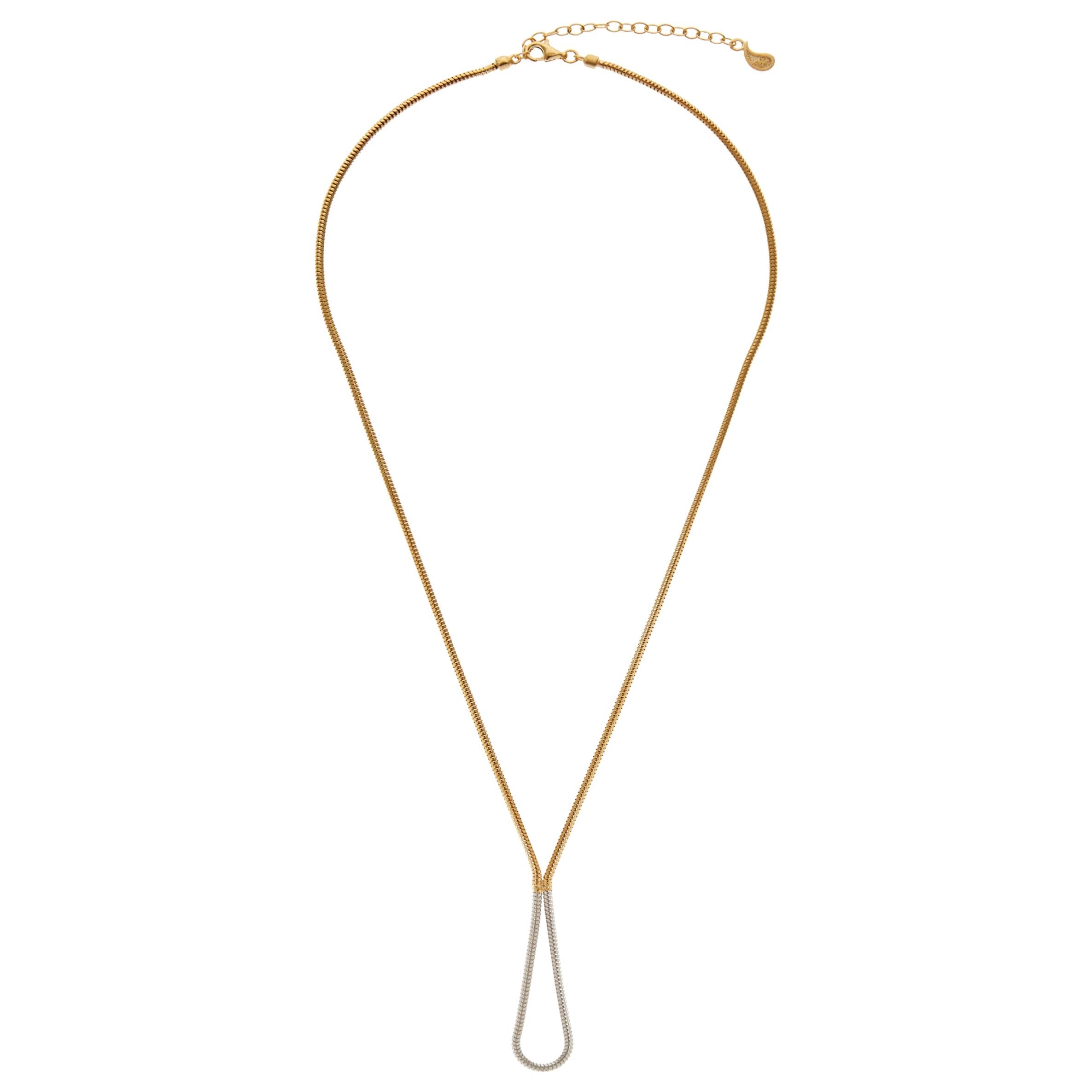Silver Gold-Plated Necklace Minimal Short Snake Chain Greek Jewelry