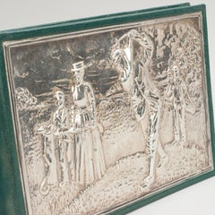Silver Golf Plaque Record Book
