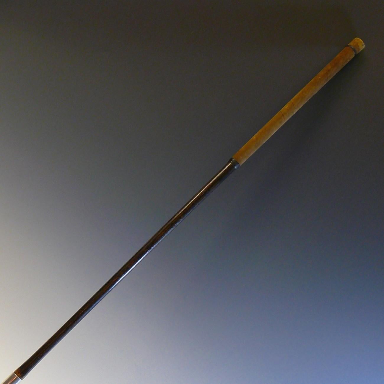 Putter de golf de plata de ley, con matasellos de 1922 Británico