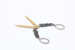 Silver grape scissors
