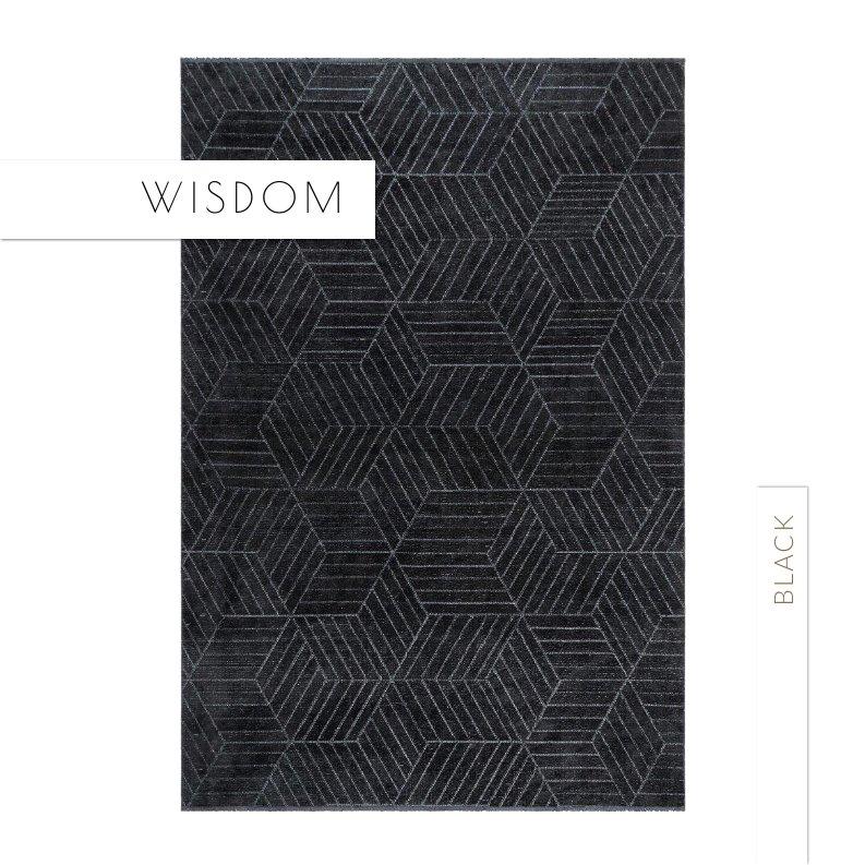 Cotone Tappeto con motivo geometrico a diamante a triangolo grigio argento e marrone kaki con lucentezza in vendita