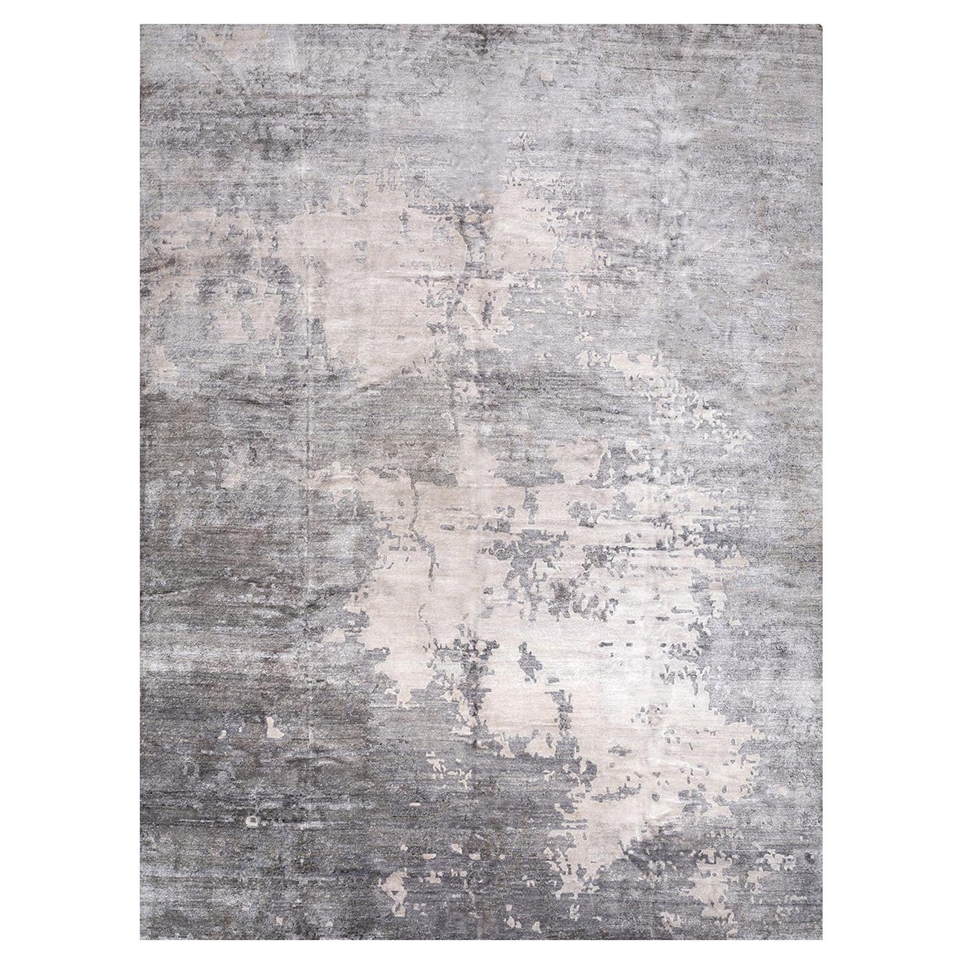 Silver Gray Rug For Sale